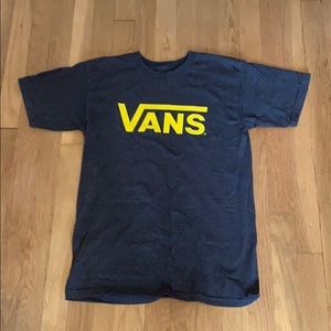 Black vans tee